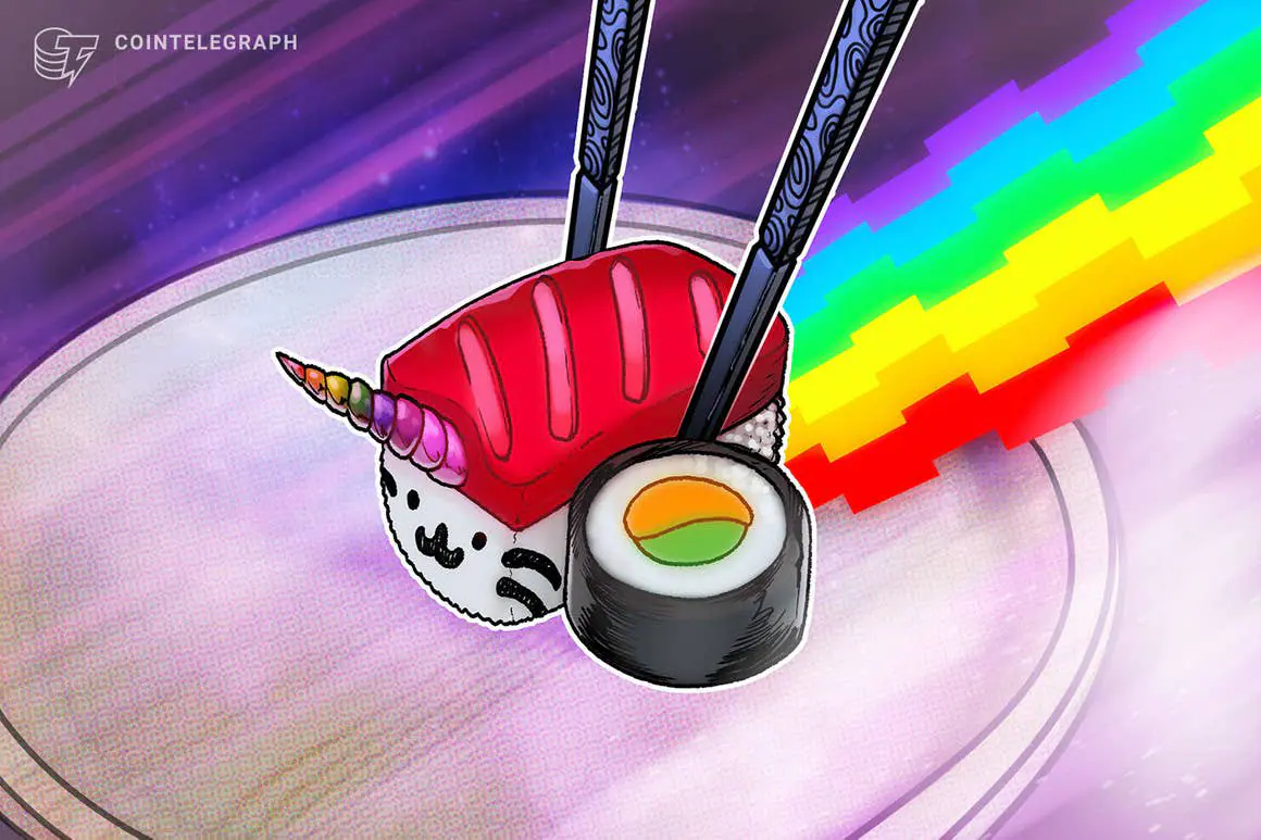 SushiSwap dẫn đầu mức tăng mã thông báo DEX khi giá SUSHI tăng 23% trong 24 giờ