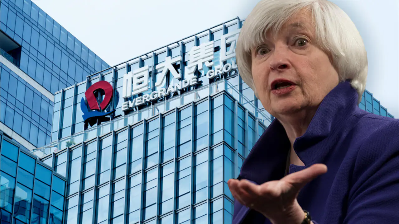 Evergrande thua lỗ dấy lên nỗi lo sợ về vi phạm tín dụng đang rình rập, Janet Yellen yêu cầu tăng trần nợ của Mỹ