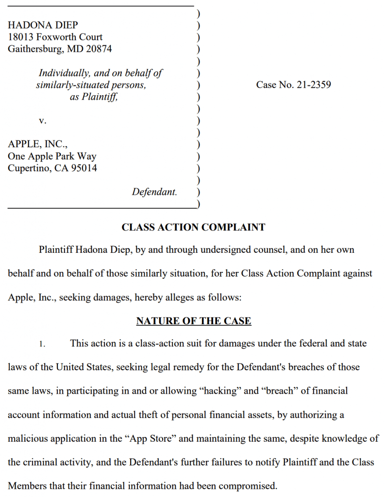 xrp-holders-sue-apple-for-list-apps-that-loss-their-money