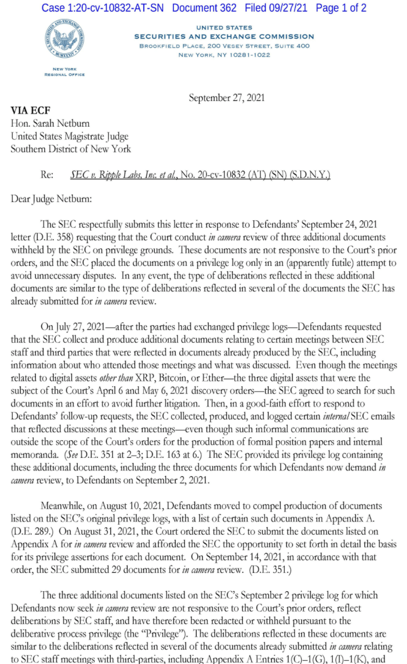 sec-đệ-trình-phản đối-đến-gợn-sóng-yêu cầu-3-bổ sung-tài-liệu-được-xem-xét-trong-camera