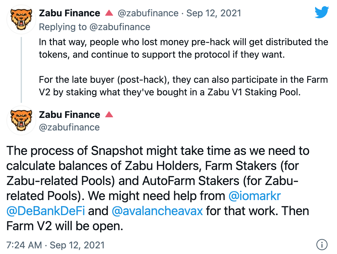 Zabu Finance đã được khai thác trên Avalanche với giá 3,2 triệu đô la, nhưng giá đã phục hồi 35% - Tin Tức Bitcoin - Cập Nhật Tin Tức Coin Mới Nhất 24/7 2025 zabu-tài chính-đã-bị-khai-thác-trên-tuyết-lở-cho-3-2-triệu-nhưng-giá-phục-hồi-26