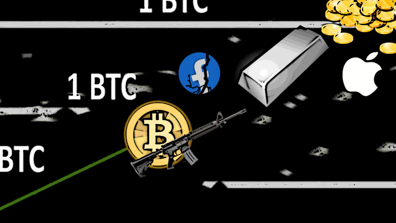 Bitcoin hiện là tài sản có giá trị thứ 8 trên thế giới - BTC hiện nhắm tới mức vốn hóa thị trường 1,31T đô la của Bạc