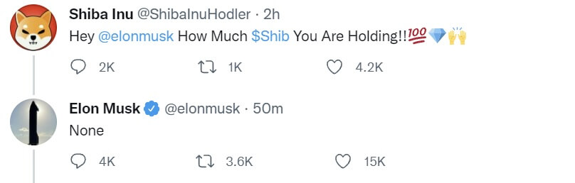 Elon Musk thảo luận về những cải tiến quan trọng của Dogecoin, khẳng định không đầu tư vào Shiba Inu