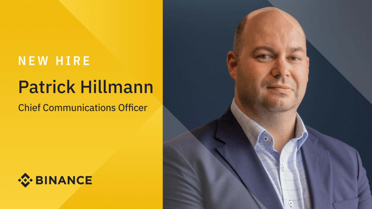 Binance bổ nhiệm Cựu Giám đốc Truyền thông của GE và Edelman, Patrick Hillmann làm Giám đốc Truyền thông 3