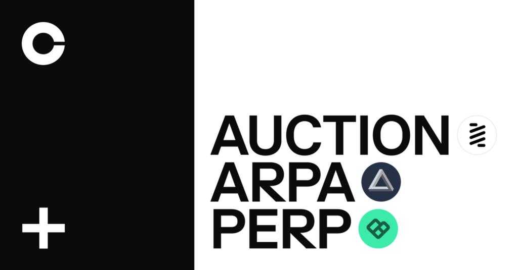 Coinbase Pro liệt kê Chuỗi ARPA (ARPA), Số lần trả lại (AUCTION) và Giao thức vĩnh viễn (PERP) - Tin Tức Bitcoin - Cập Nhật Tin Tức Coin Mới Nhất 24/7 2026