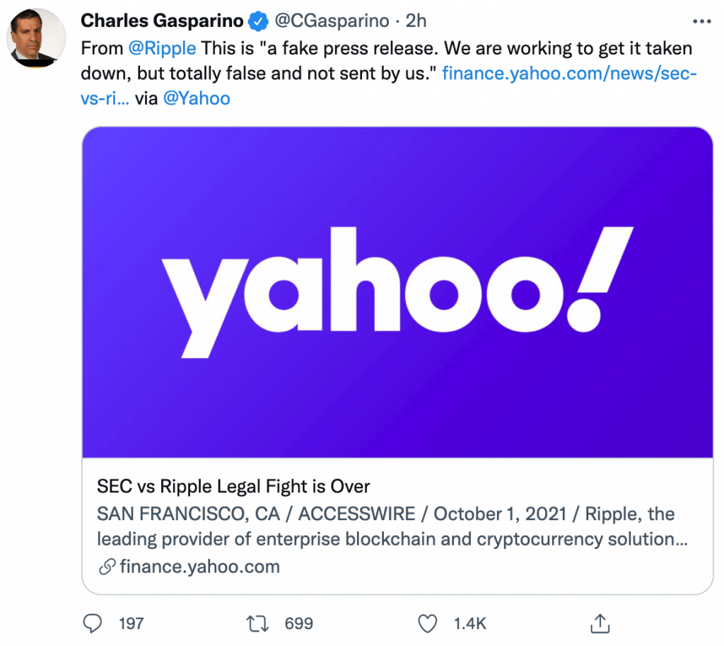 Ripple xác nhận rằng những tin đồn về thỏa thuận của họ với SEC là giả mạo - Tin Tức Bitcoin - Cập Nhật Tin Tức Coin Mới Nhất 24/7 2025 Ripple-khẳng định-điều-đó-tin-đồn-của-nó-dàn xếp-với-những-giây-là-giả