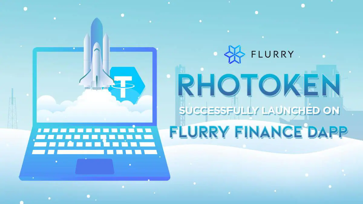 rhoToken ra mắt thành công trên Flurry Finance DApp