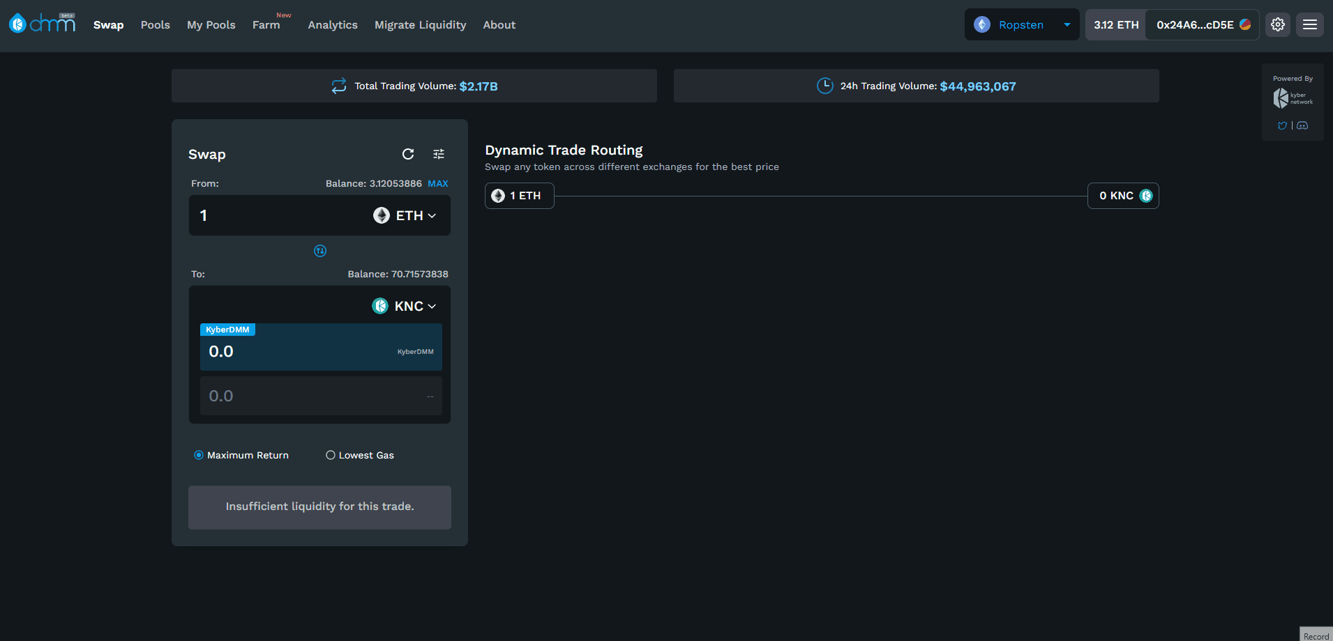 [Kyber Netwok] Thêm thanh khoản trên KyberDMM Pools với một khoản tiền gửi mã thông báo duy nhất - Tin Tức Bitcoin - Cập Nhật Tin Tức Coin Mới Nhất 24/7 2025
