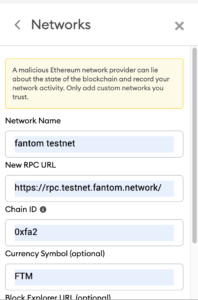 Thiết lập RPC tùy chỉnh