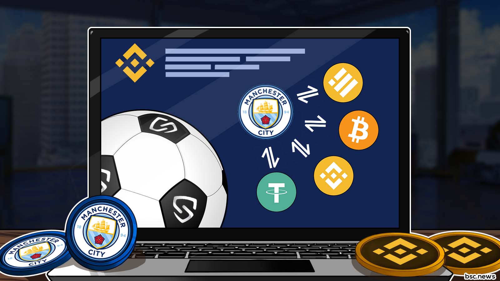 Binance niêm yết mã thông báo của người hâm mộ Manchester City từ Socios.com 5