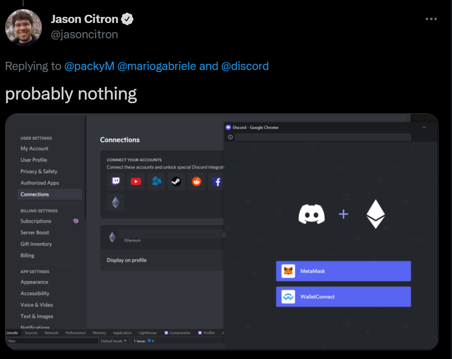 CEO Discord trêu chọc về việc tích hợp ứng dụng với Ethereum - Tin Tức Bitcoin - Cập Nhật Tin Tức Coin Mới Nhất 24/7 2025 CEO Discord trêu chọc về việc tích hợp ứng dụng với Ethereum - Tin Tức Bitcoin - Cập Nhật Tin Tức Coin Mới Nhất 24/7 2025