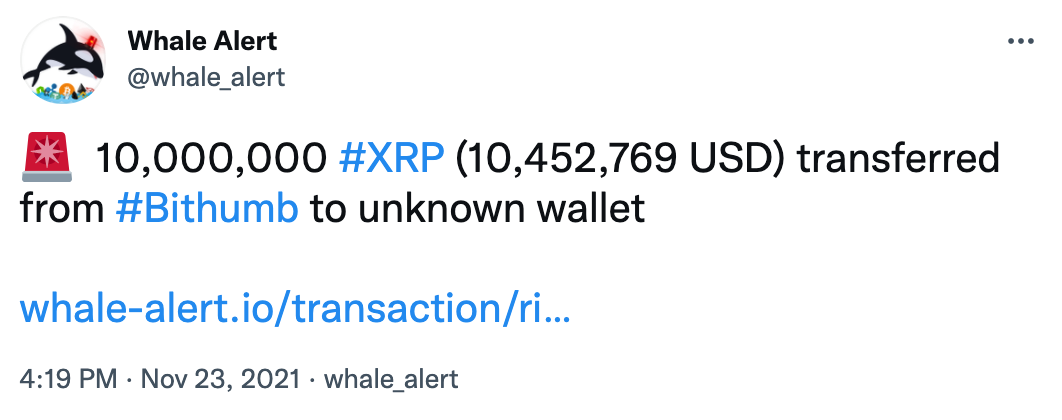 Cá voi XRP này tin tưởng vào thị trường bằng cách rút 10 triệu đồng tiền từ sàn giao dịch - Tin Tức Bitcoin - Cập Nhật Tin Tức Coin Mới Nhất 24/7 2025 this-xrp-whale-believe-in-the-market-by-rút-10 triệu-xu-từ-sàn giao dịch