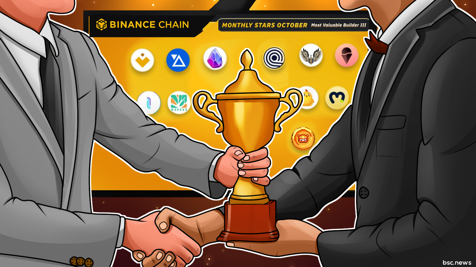 Các ngôi sao hàng tháng MVB III của Binance Smart Chain được công bố vào tháng 10 - Tin Tức Bitcoin - Cập Nhật Tin Tức Coin Mới Nhất 24/7 2025 Các ngôi sao hàng tháng MVB III của Binance Smart Chain được công bố vào tháng 10 - Tin Tức Bitcoin - Cập Nhật Tin Tức Coin Mới Nhất 24/7 2025