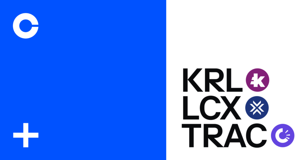 [Coinbase] Kryll (KRL), LCX (LCX) và OriginTrail (TRAC) đang ra mắt trên Coinbase - Tin Tức Bitcoin - Cập Nhật Tin Tức Coin Mới Nhất 24/7 2025