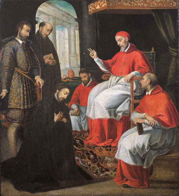 Giáo hoàng Paul III tiếp Thánh Phanxicô Xaviê