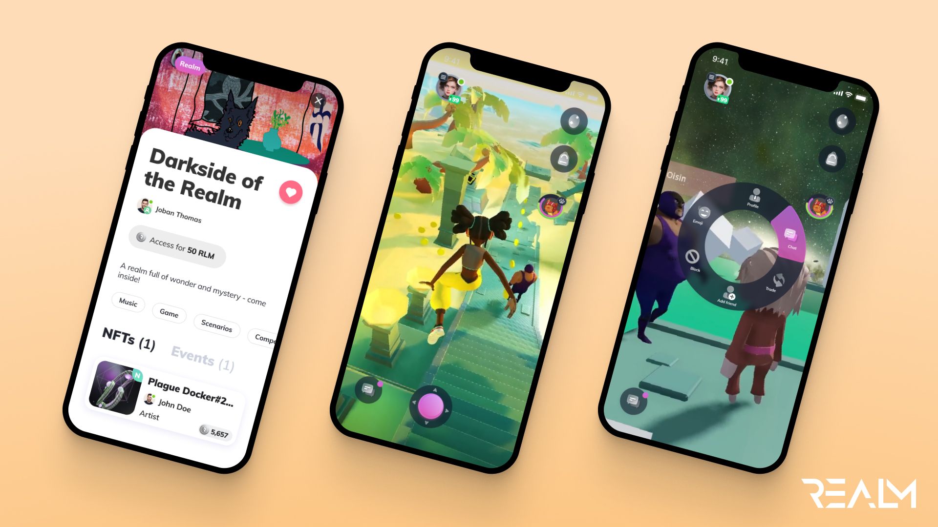 Dòng Polkastarter Metaverse: Realm