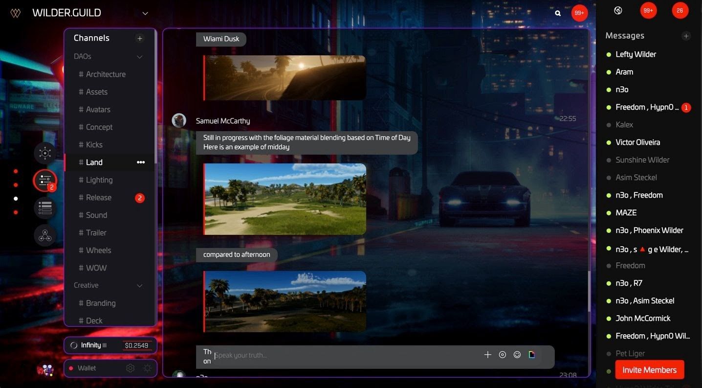 Dòng Polkastarter Metaverse: Thế giới Wilder
