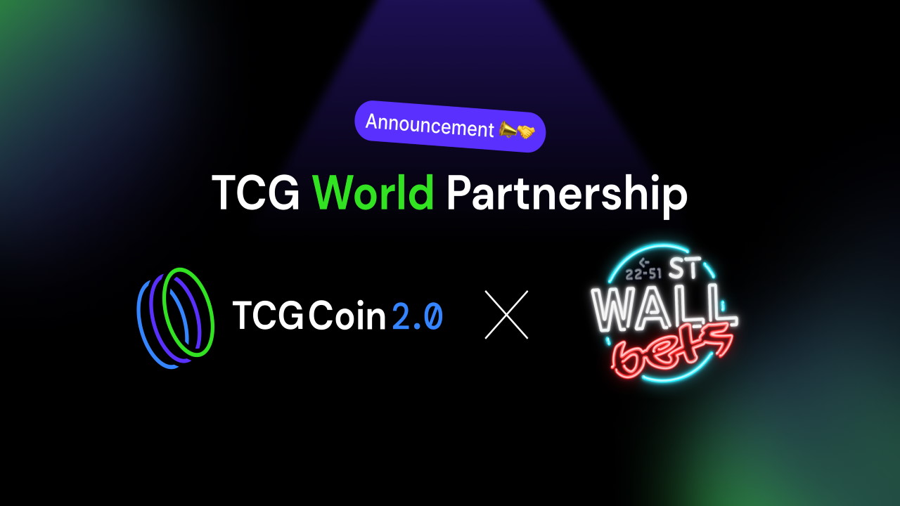 TCG Thế giới hợp tác với Công ty Cổ phần khổng lồ WSB để mở rộng Metaverse của họ - Tin Tức Bitcoin - Cập Nhật Tin Tức Coin Mới Nhất 24/7 2025 TCG Thế giới hợp tác với Công ty Cổ phần khổng lồ WSB để mở rộng Metaverse của họ - Tin Tức Bitcoin - Cập Nhật Tin Tức Coin Mới Nhất 24/7 2025