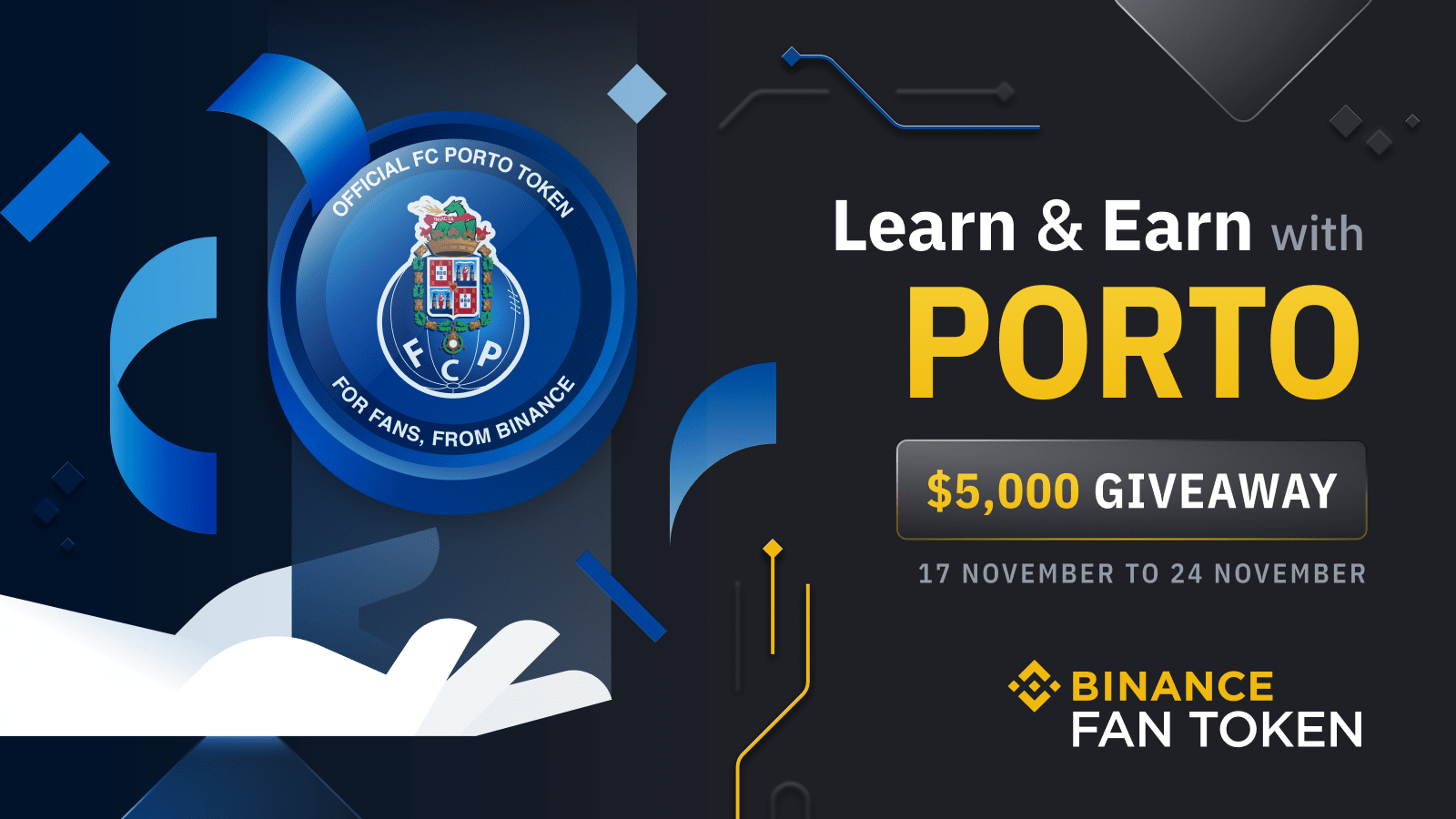 Tìm hiểu và kiếm tiền từ Binance với FC Porto: PORTO trị giá 5.000 đô la để giành được - Tin Tức Bitcoin 2024