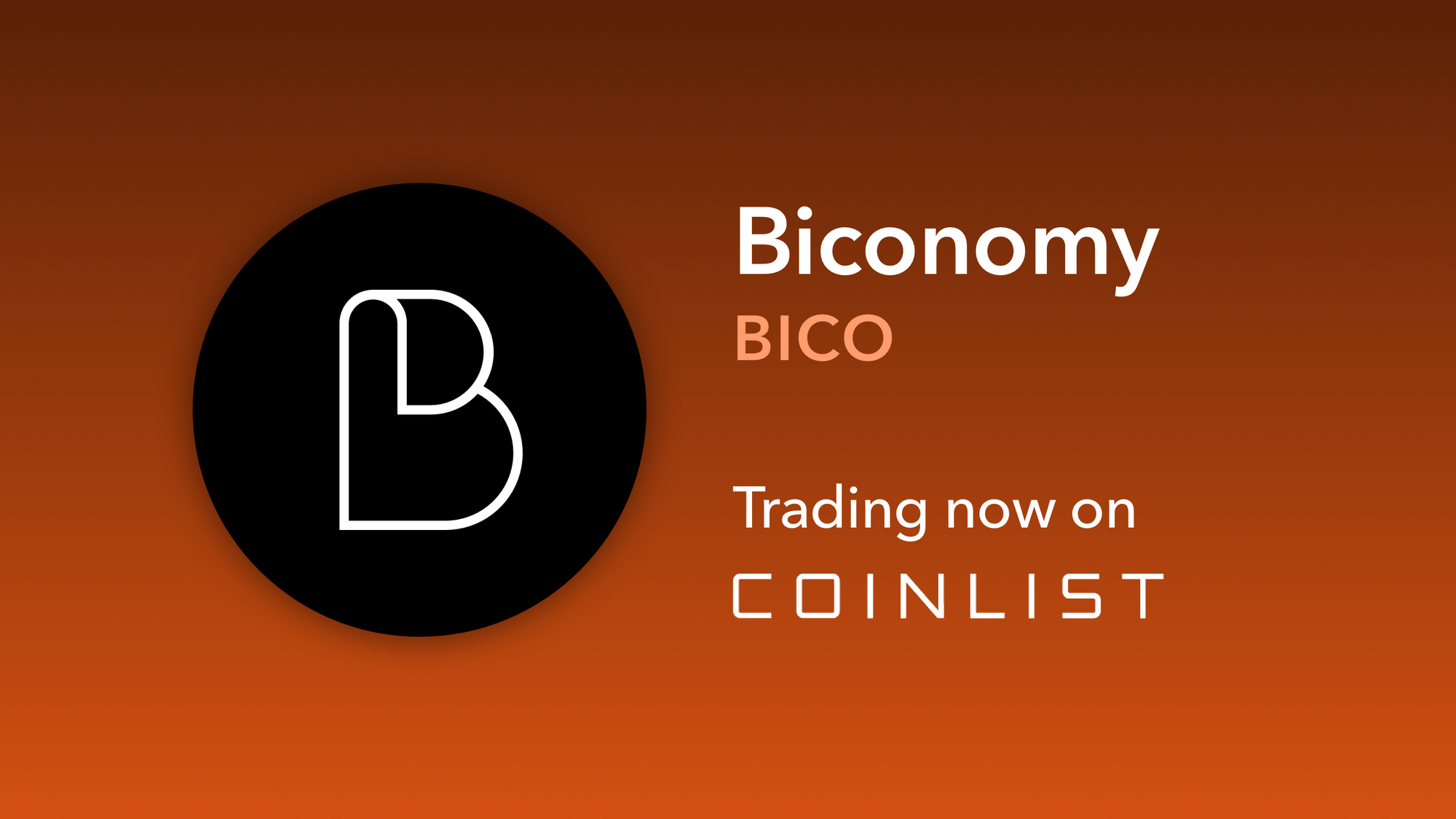 Biconomy (BICO) hiện đang giao dịch trên CoinList