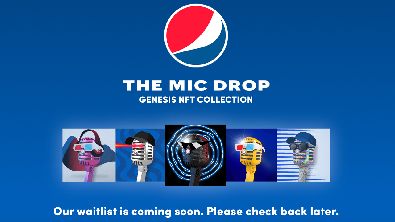 Pepsi-Cola kỷ niệm năm ra đời của nước giải khát với 1.893 NFT tạo ra