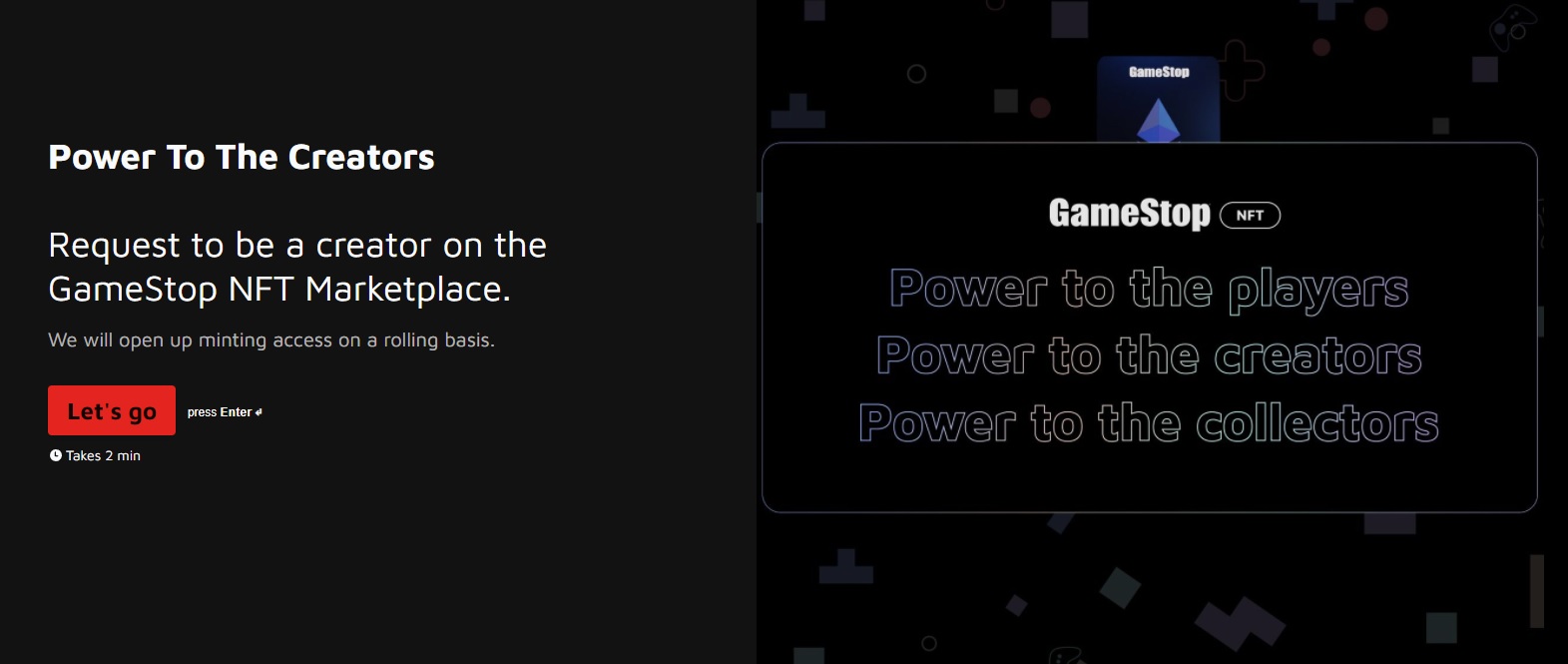 Trò chơi điện tử Người khổng lồ bán lẻ Gamestop tiết lộ thêm manh mối về thị trường NFT sắp tới