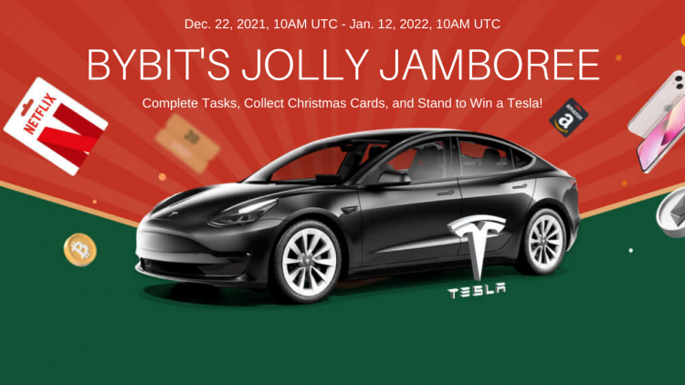 Bybit's Jolly Jamboree: Giao dịch và giành chiến thắng Tesla Model 3, iPhone 13 và hơn thế nữa - Tin Tức Bitcoin - Cập Nhật Tin Tức Coin Mới Nhất 24/7 2025 Bybit's Jolly Jamboree: Giao dịch và giành chiến thắng Tesla Model 3, iPhone 13 và hơn thế nữa - Tin Tức Bitcoin - Cập Nhật Tin Tức Coin Mới Nhất 24/7 2025