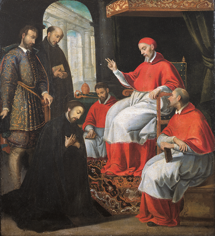 POPE PAUL III RECEIVES ST. FRANCIS XAVIER
