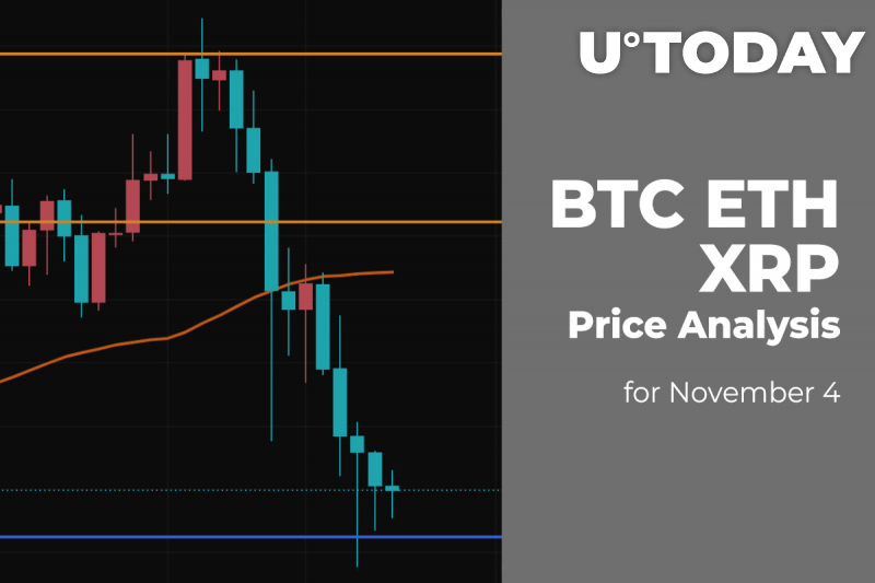 Phân tích giá BTC, ETH và XRP cho ngày 4 tháng 11 - Tin Tức Bitcoin - Cập Nhật Tin Tức Coin Mới Nhất 24/7 2025 Phân tích giá BTC, ETH và XRP cho ngày 4 tháng 11