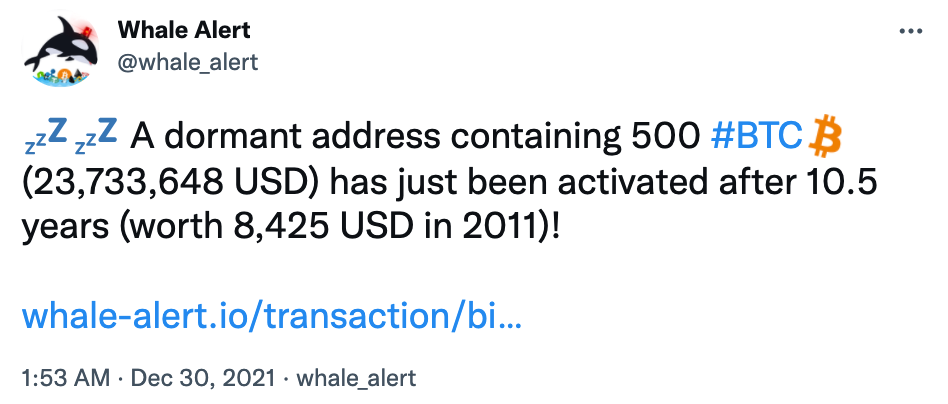 Số tiền lưu trữ Bitcoin trị giá 23,7 triệu đô la đã được chuyển đi lần đầu tiên sau hơn một thập kỷ - Tin Tức Bitcoin - Cập Nhật Tin Tức Coin Mới Nhất 24/7 2025 a-23-7 triệu bitcoin-stash-đã-được-chuyển-cho-lần-đầu-tiên-trong-hơn một thập kỷ