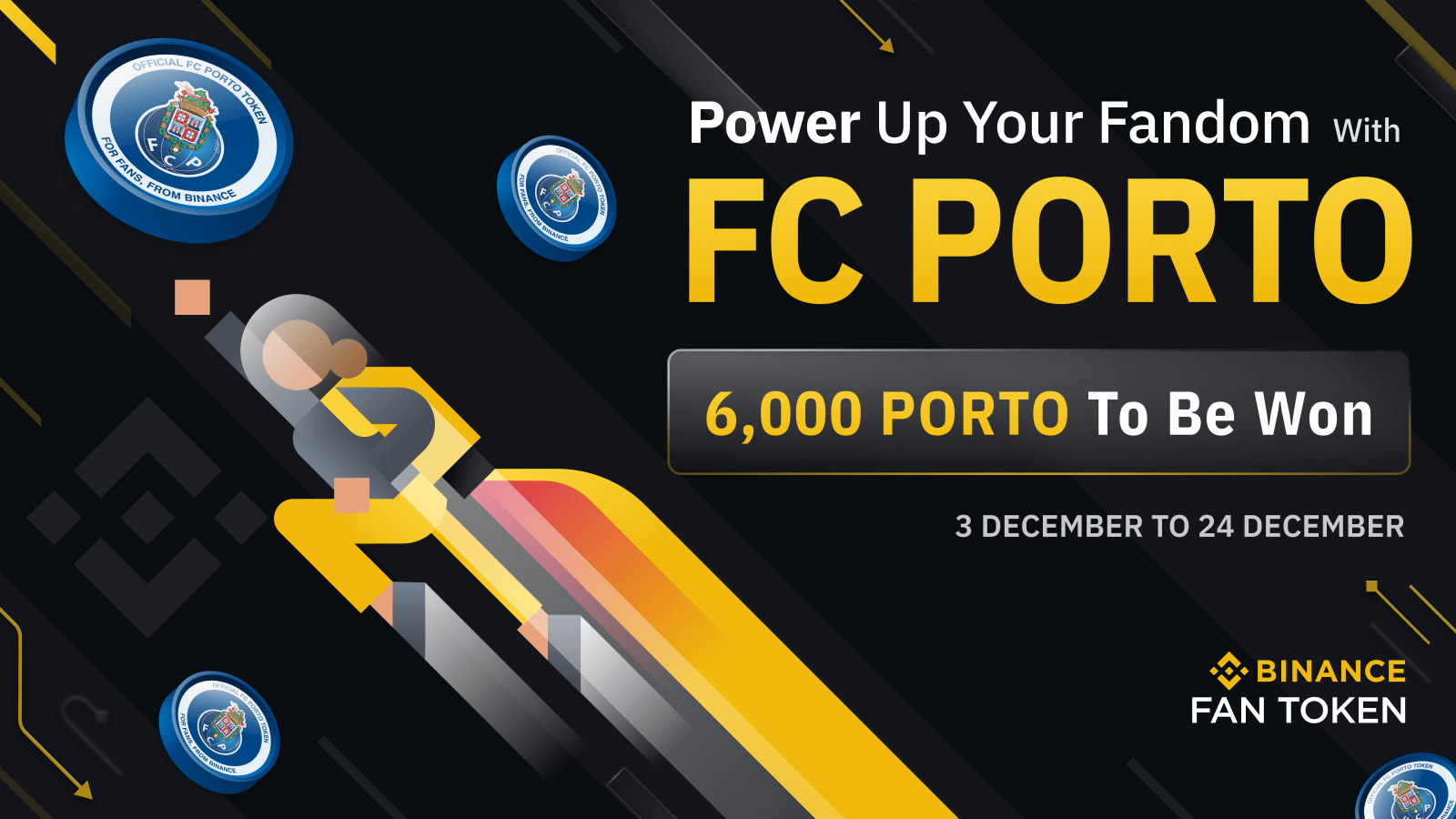 Tăng sức mạnh cho Fandom của bạn với FC Porto: Kiếm được 6.000 PORTO Fan Token! 3