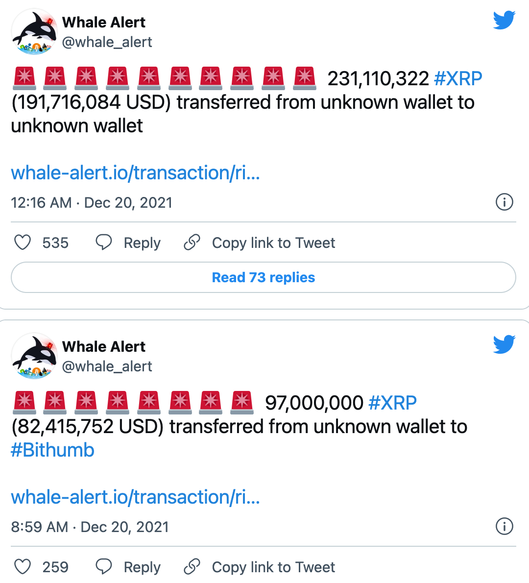 Whale đã chuyển gần 450 triệu XRP cùng với Binance và một sàn giao dịch lớn của Hàn Quốc - Tin Tức Bitcoin - Cập Nhật Tin Tức Coin Mới Nhất 24/7 2025 cá voi-đã-chuyển-gần-450-triệu-xrp-cùng-với-binance-and-a-major-korean-exchange