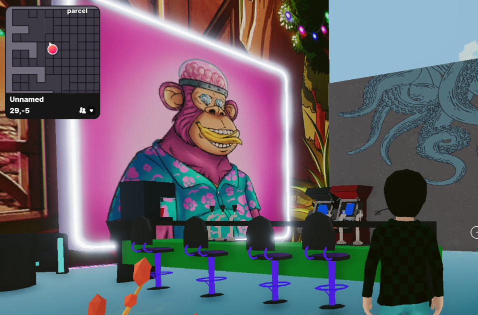 Tôi đã thử trở thành hàng xóm của một ngôi sao nhạc pop ở Decentraland. Đây là những gì tôi học được. - Tin Tức Bitcoin - Cập Nhật Tin Tức Coin Mới Nhất 24/7 2025 Bất động sản của JJ Lin ở Decentraland lúc (29, -5)