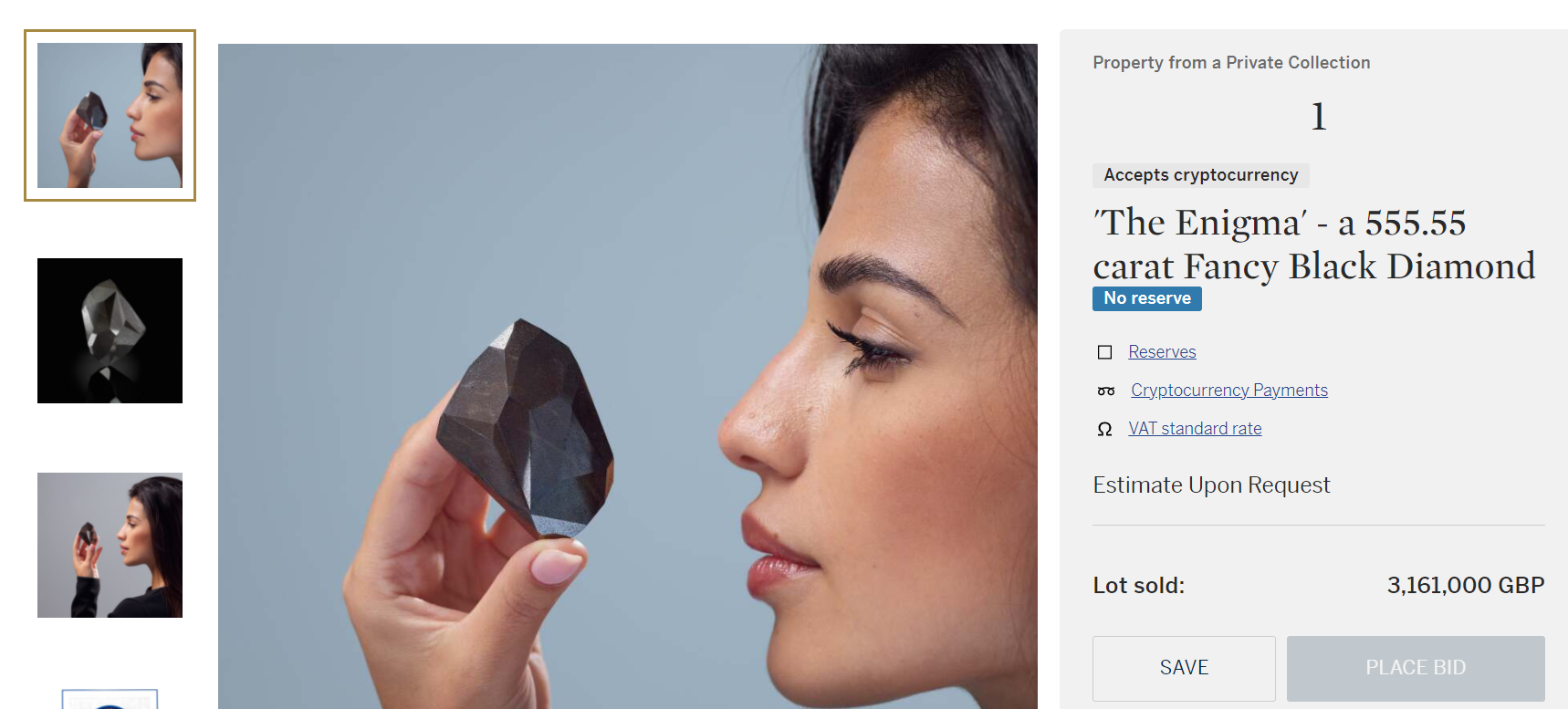 Viên kim cương Interstellar Enigma được bán với giá 4,5 triệu đô la bằng tiền điện tử - Tin Tức Bitcoin - Cập Nhật Tin Tức Coin Mới Nhất 24/7 2025