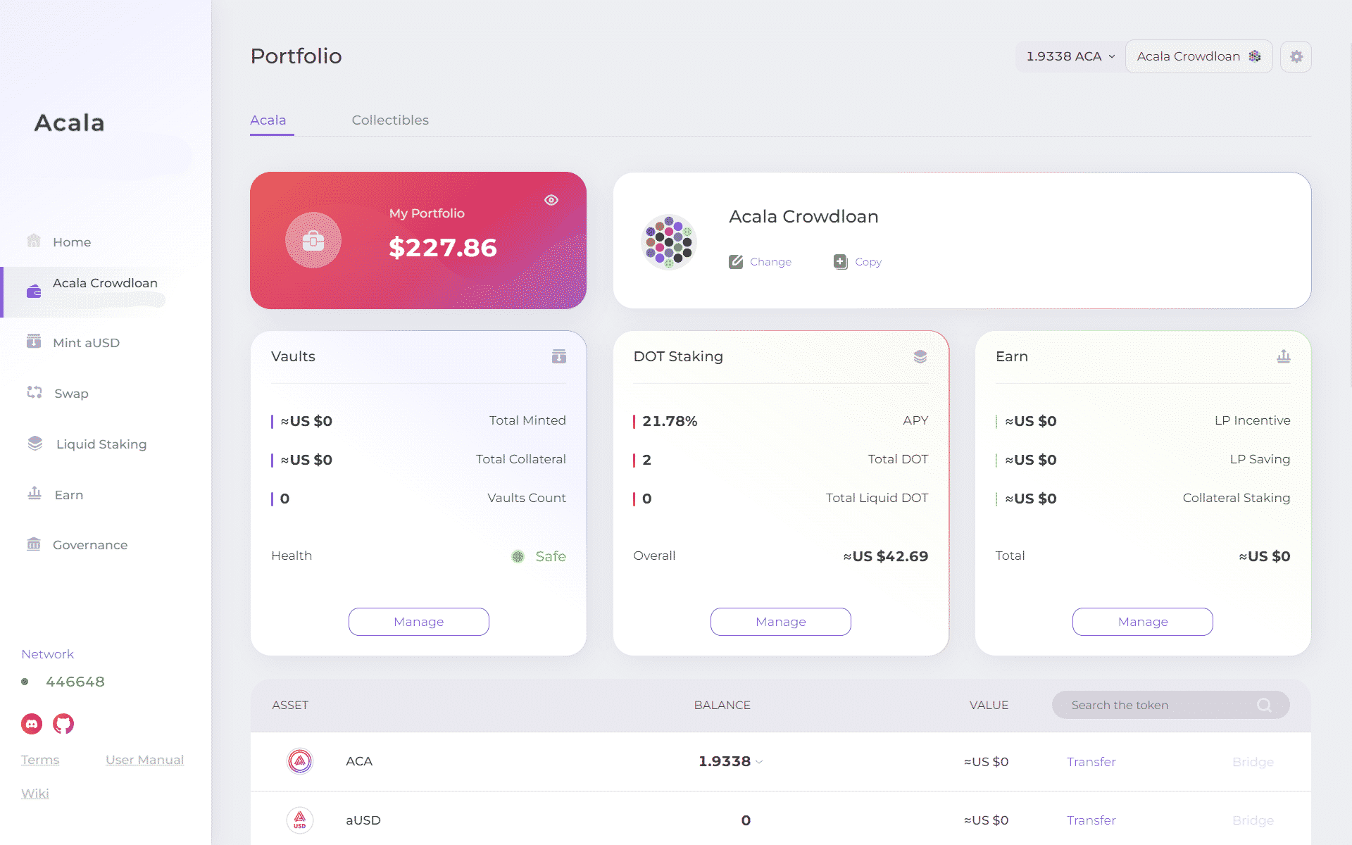 Hướng dẫn cách Staking Acala 17 Kết nối vào Acala Apps