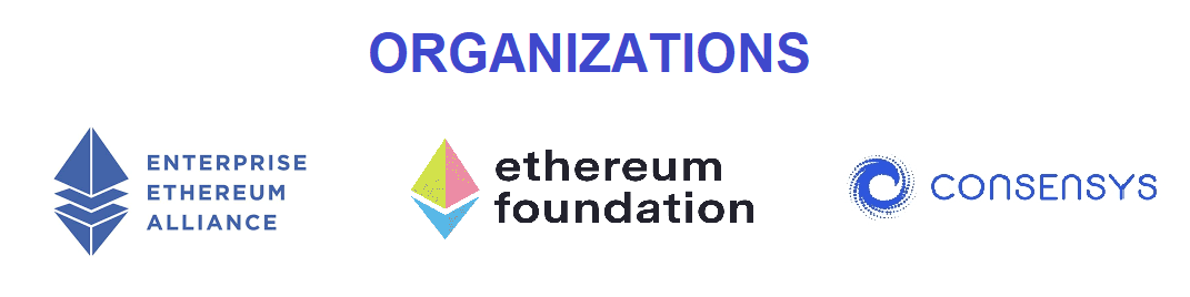 Tổ chức có liên quan đến Ethereum