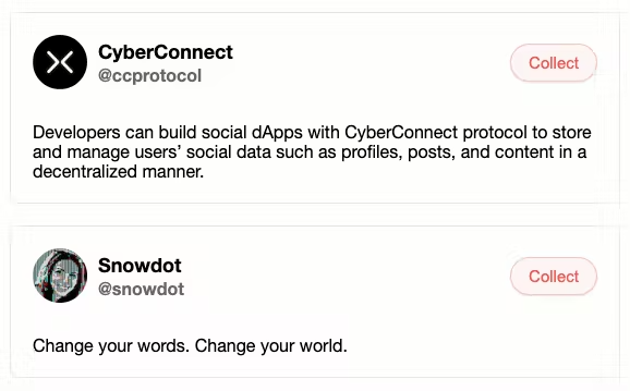 Ví dụ về giao diện về một bài đăng (content) trên CyberConnect