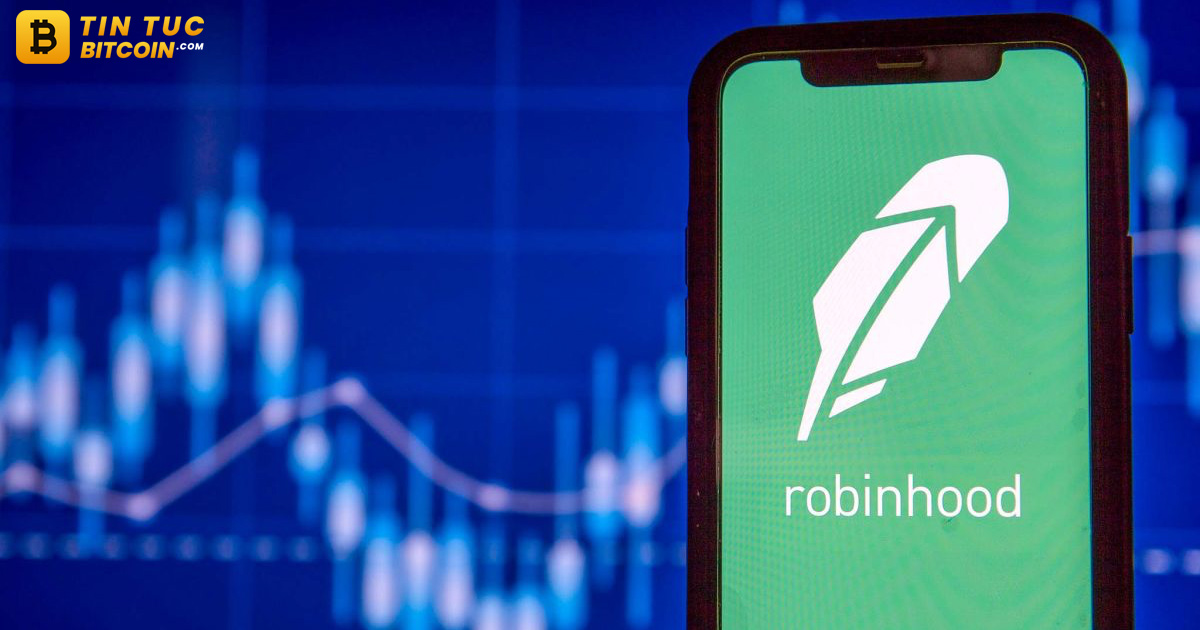 Robinhood đạt doanh thu giao dịch tiền điện tử 38 triệu USD trong Q1 2023