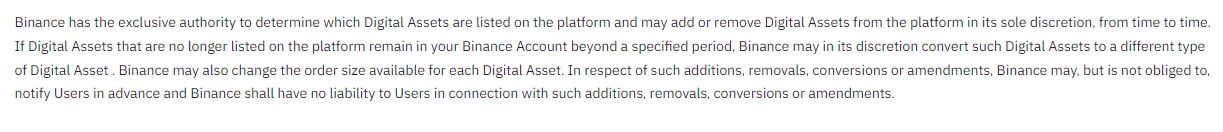 Binance âm thầm thay đổi điều khoản dịch vụ - Tin Tức Bitcoin - Cập Nhật Tin Tức Coin Mới Nhất 24/7 2025