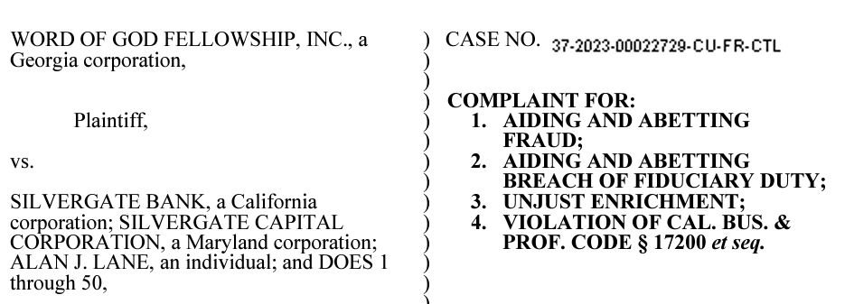 CEO Silvergate rời đi trong bối cảnh thanh lý đang diễn ra và nhà đầu tư kiện - Tin Tức Bitcoin - Cập Nhật Tin Tức Coin Mới Nhất 24/7 2025