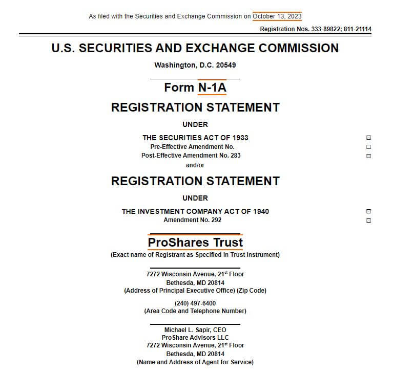 ProShares chuẩn bị ra mắt Short Ether Strategy ETF - Tin Tức Bitcoin - Cập Nhật Tin Tức Coin Mới Nhất 24/7 2025