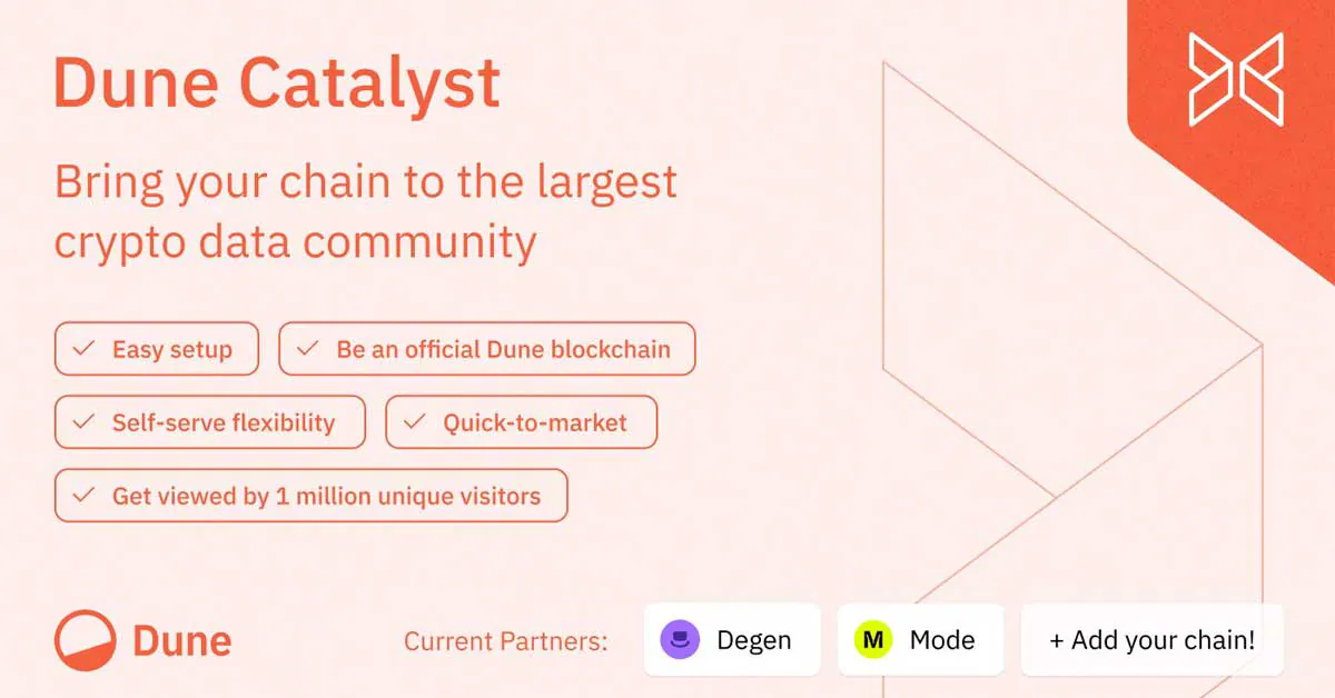 Dune ra mắt Dune Catalyst - Tin Tức Bitcoin - Cập Nhật Tin Tức Coin Mới Nhất 24/7 2025 Dune ra mắt Dune Catalyst