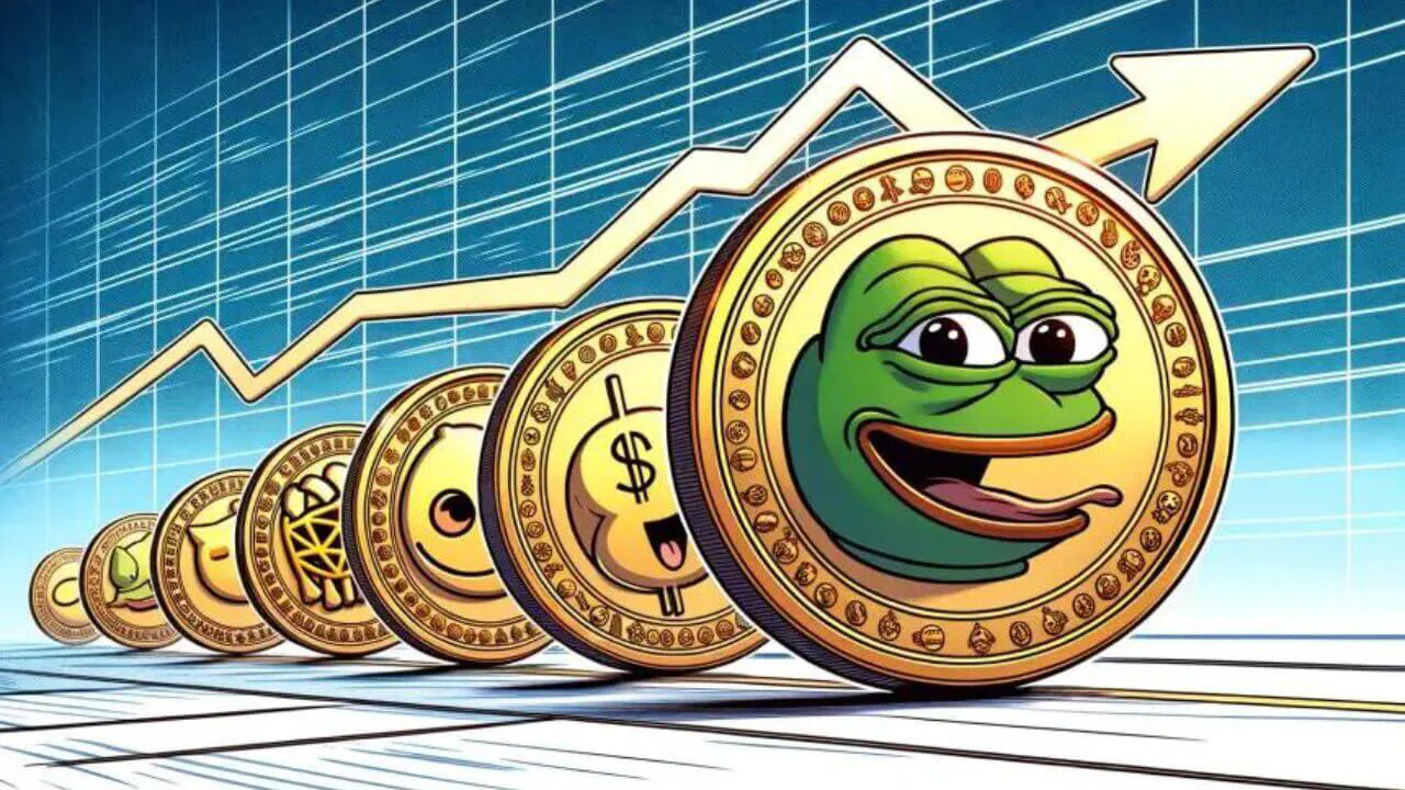 WIF, PEPE DOGE thống trị khi memecoin tăng 114%