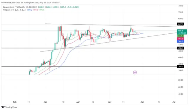 Binance Coin (BNB) hình thành mô hình tăng giá - Tin Tức Bitcoin - Cập Nhật Tin Tức Coin Mới Nhất 24/7 2025