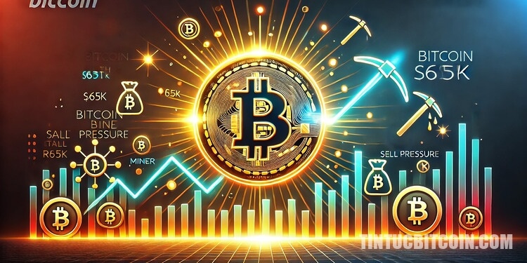 Bitcoin tiến đến $65K: Thợ đào bán có chặn đà tăng?