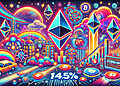 Ethereum tăng mạnh: Số lượng địa chỉ hoạt động tăng vọt 14,5%