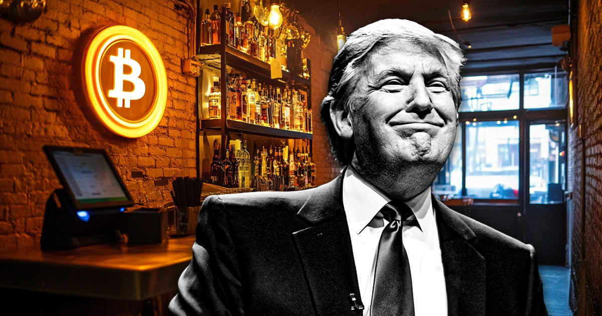 Trump tham gia giao dịch Bitcoin tại PubKey bar ở New York