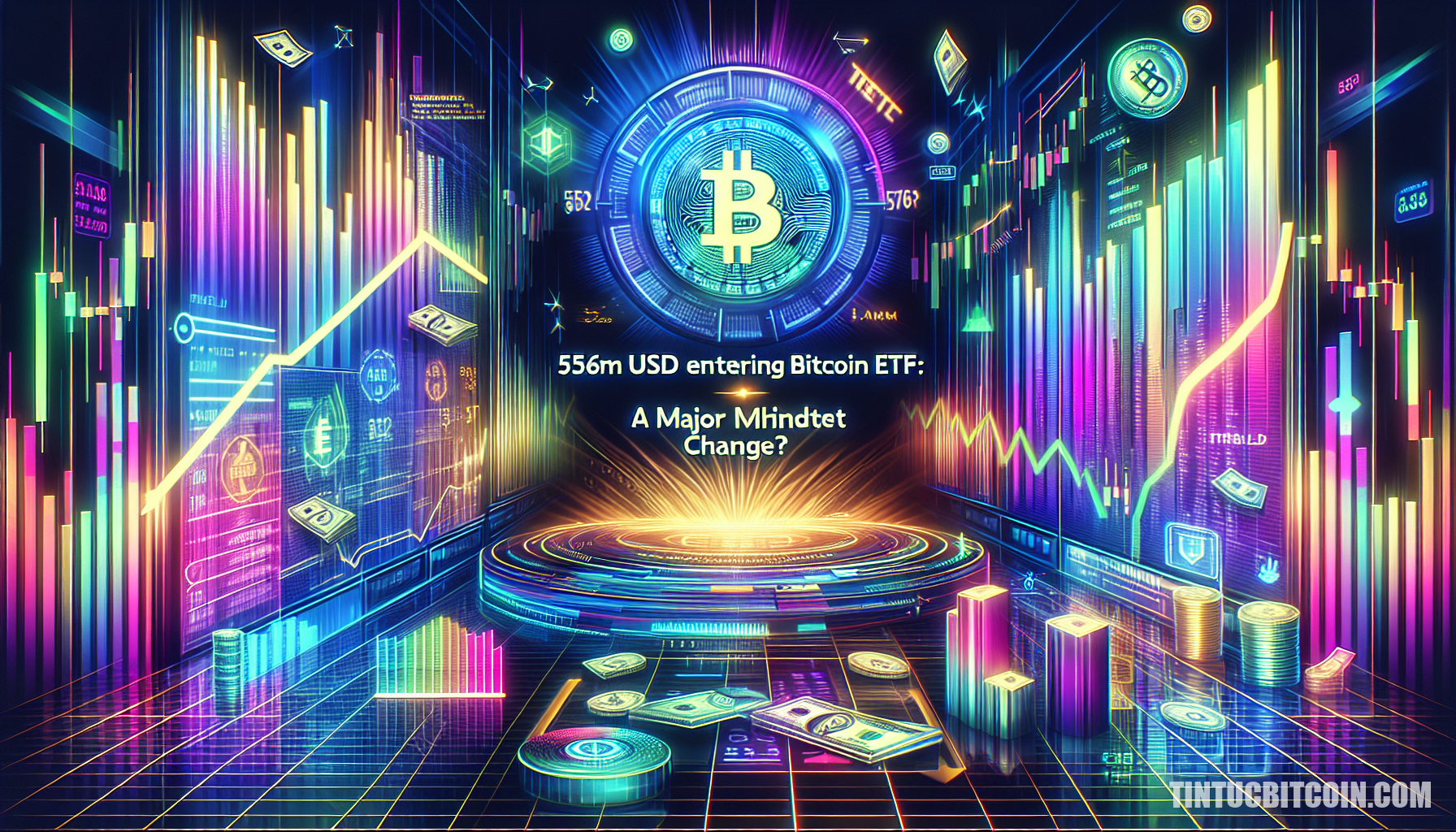 Dòng tiền 556M USD vào Bitcoin ETF: Thay đổi lớn về tâm lý?