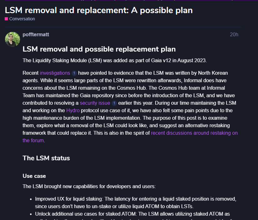 Cáo buộc từ Bắc Triều Tiên gây chấn động hệ sinh thái Cosmos - Tin Tức Bitcoin - Cập Nhật Tin Tức Coin Mới Nhất 24/7 2025 Nguồn: Informal Systems