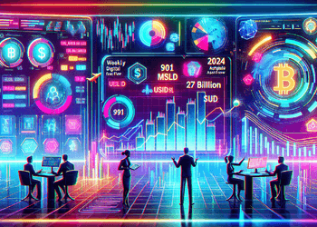 Dòng tiền tài sản số hàng tuần đạt 901 triệu USD, cán mốc 27 tỷ USD năm 2024